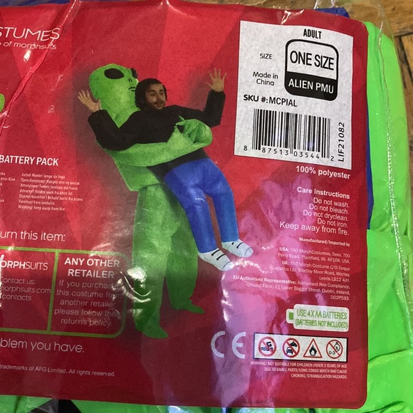 Alien Costume - Picture 2 of 6